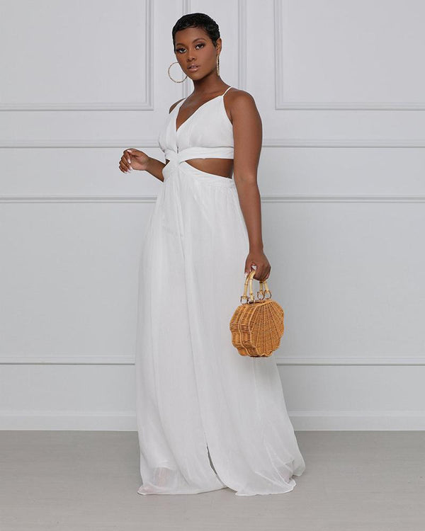 grown & sexy wide leg jumpsuit