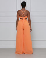 grown & sexy wide leg jumpsuit