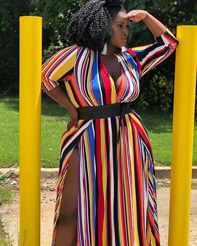 LETTING YOU KNOW PLUS SIZE MAXI DRESS