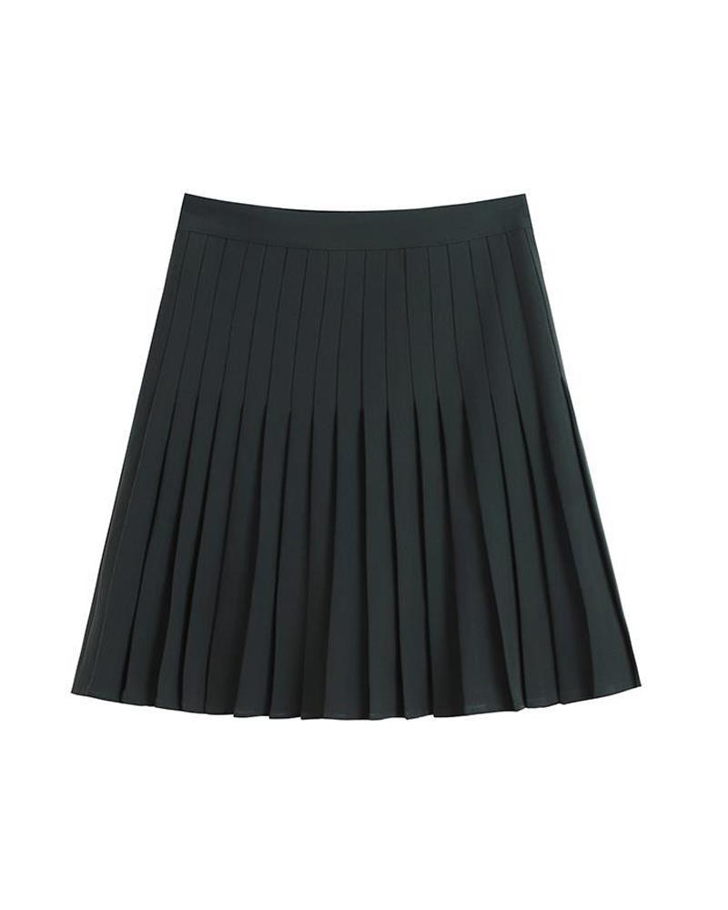 Pleated skirt