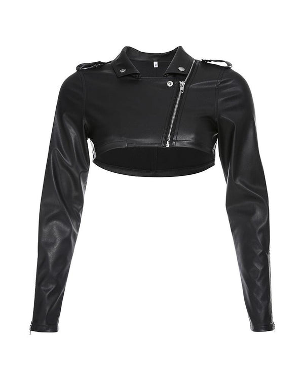 Vegan Leather Jacket