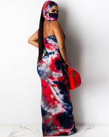 Tie Dye Dress 3pc Set