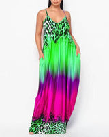 TYE DYE JUNGLE FEVER DRESS