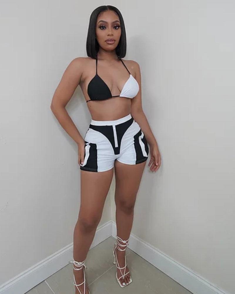 Ying yang short set