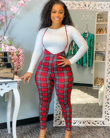 Jacey Plaid 2pc Set