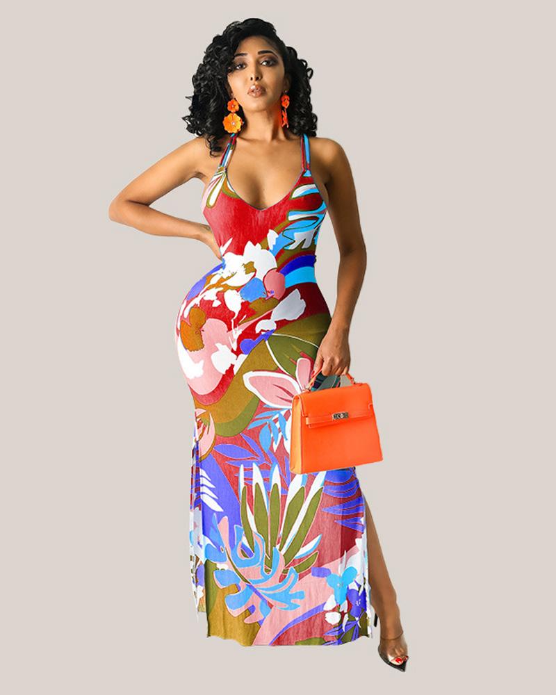 Brunch All Day Printed Maxi Dress