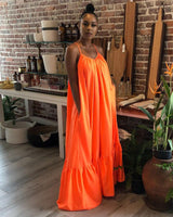 Sweet Like You Orange Maxi Dress