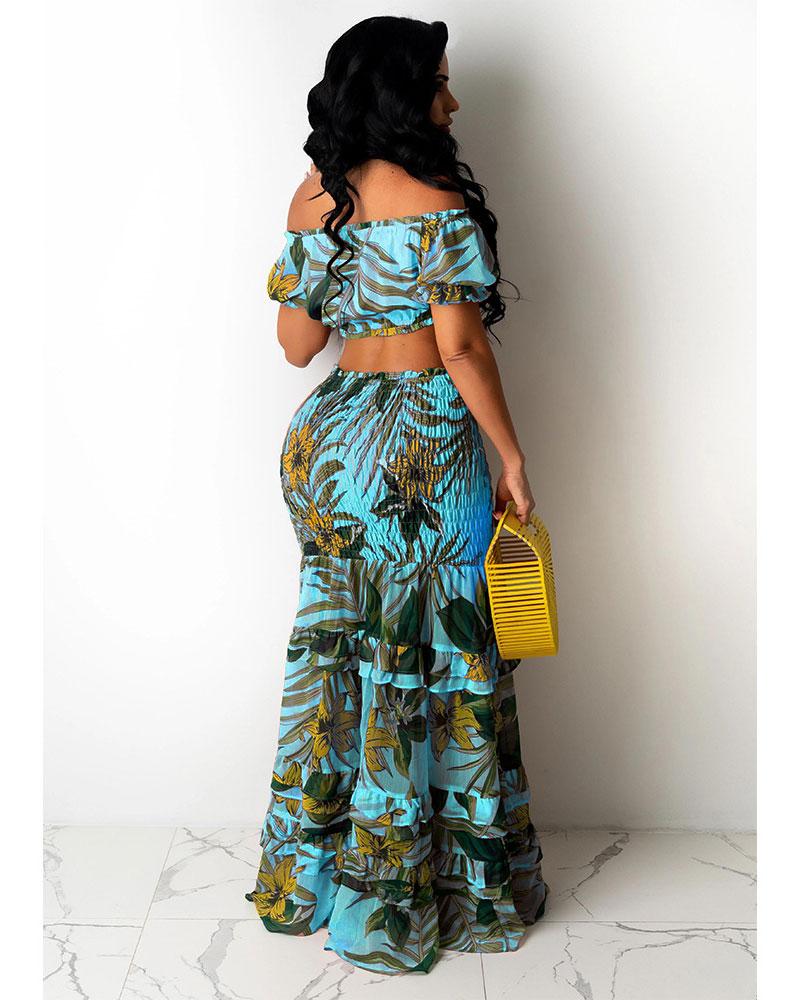 Paradise Maxi Skirt Set