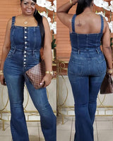 KYLIE DENIM OVERALL