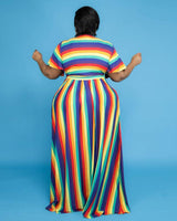 Rainbow Lashun Skirt Set