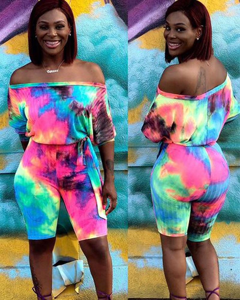 Luna Tie Dye Romper