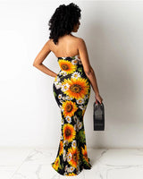 WORK OF ART MAXI DRESS