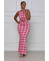 makin' money mooooves knotted maxi dress