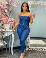 Vera Denim Jumpsuit