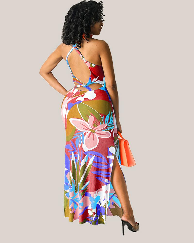 Brunch All Day Printed Maxi Dress