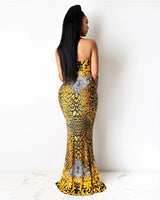 WORK OF ART MAXI DRESS