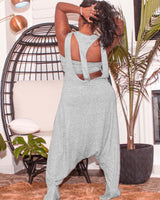 HAREM JUMPSUIT WITH TUBE TOP