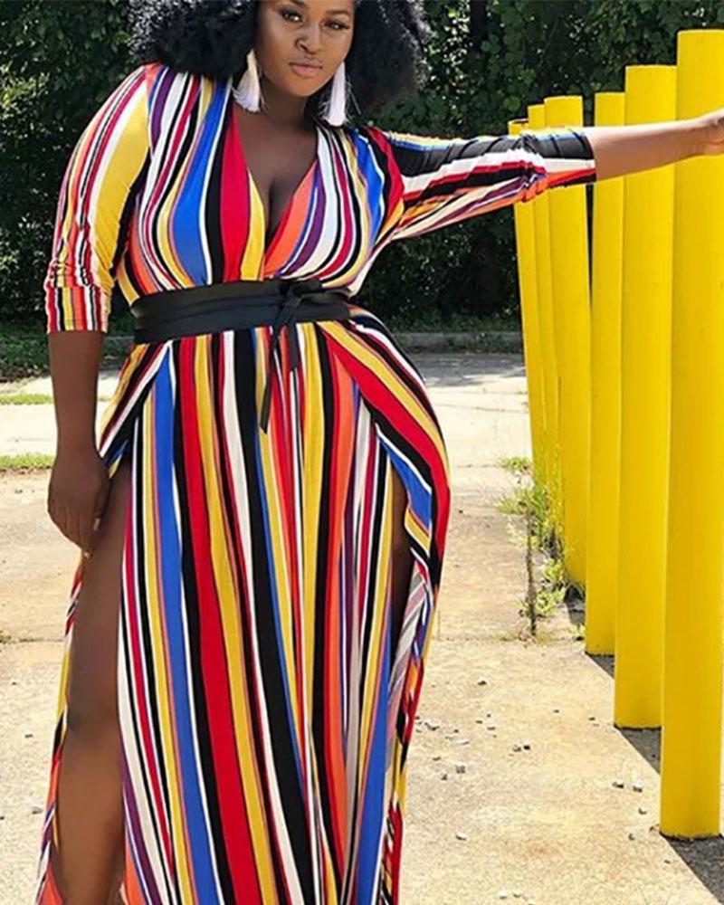 LETTING YOU KNOW PLUS SIZE MAXI DRESS