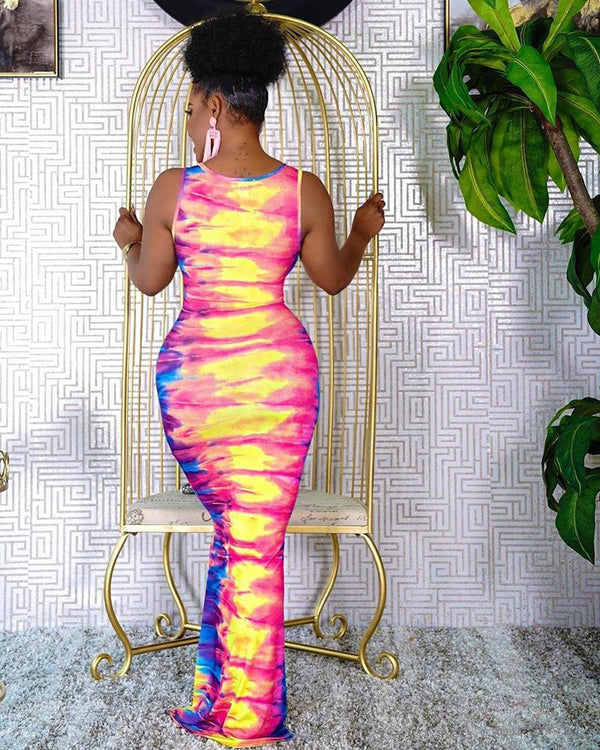 Rosetta Tie-dye Dress