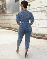 All For Denim Jumpsuit