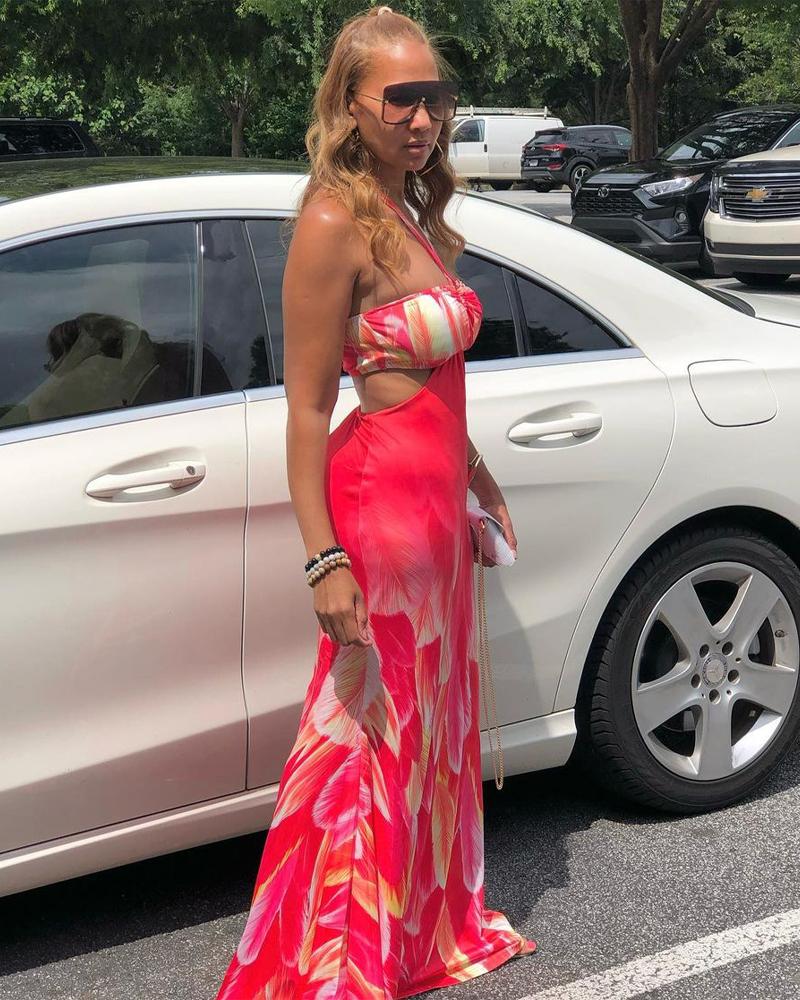 On Fire Maxi Dress