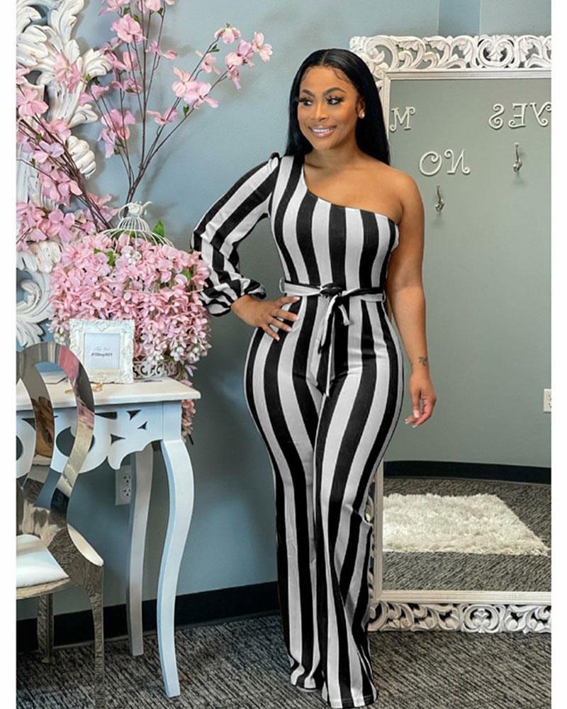 Kamila Stripe Jumpsuit