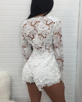 Lace suit