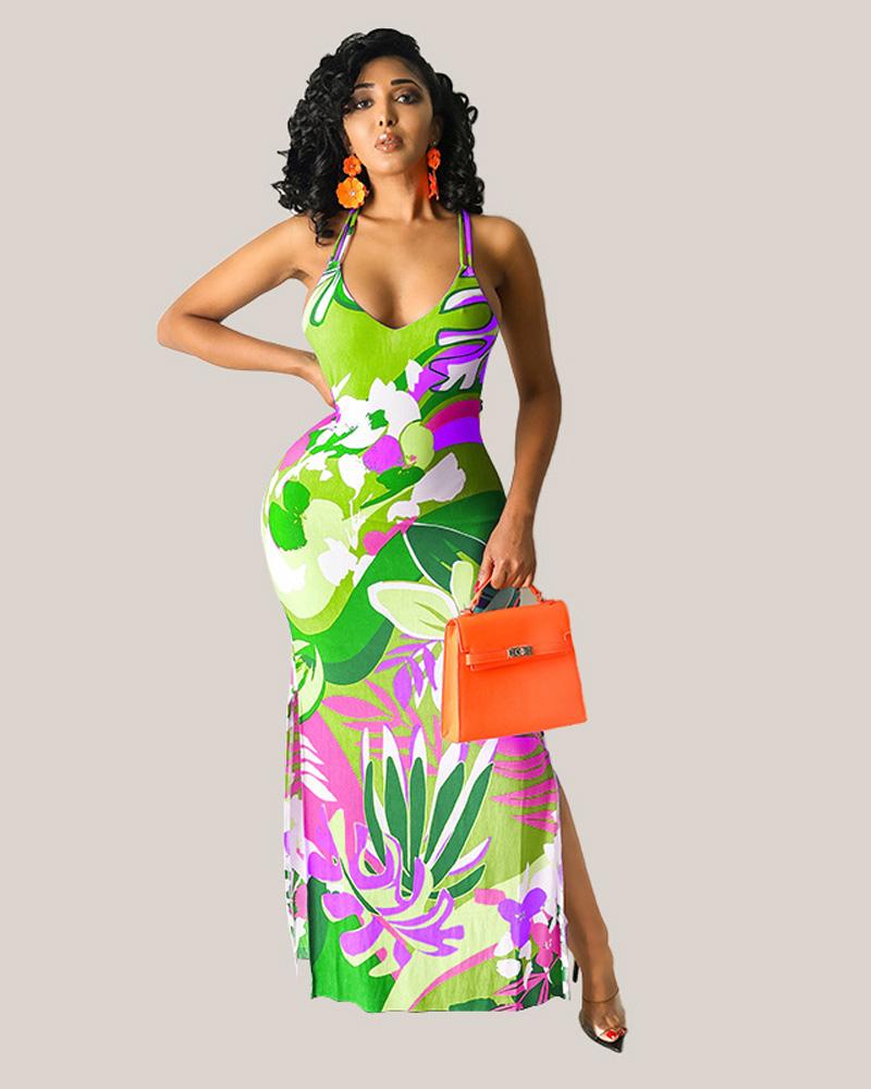 Brunch All Day Printed Maxi Dress