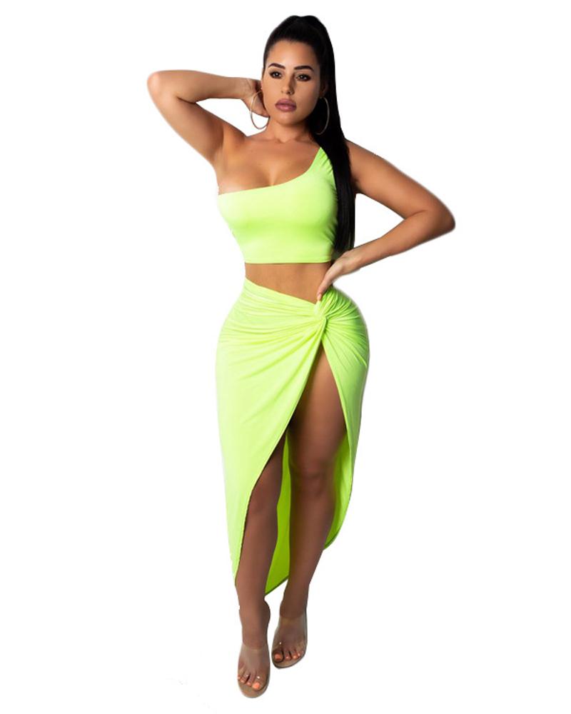 In My Feelings Skirt Set