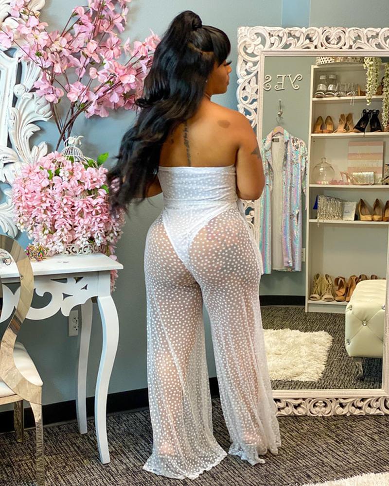 LONNIE LACE JUMPSUIT