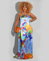 All Around the World Maxi dress