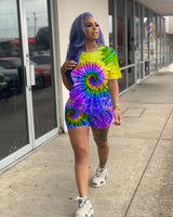 Hawaii Ready Tie Dye 2pc set