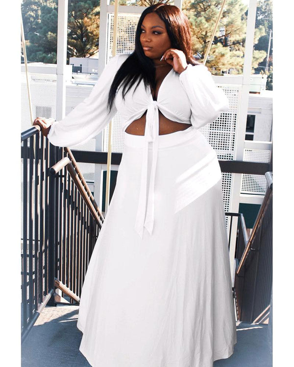 OVERSIZED TEE SKIRT SET