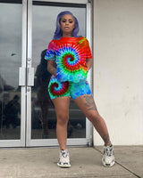 Hawaii Ready Tie Dye 2pc set