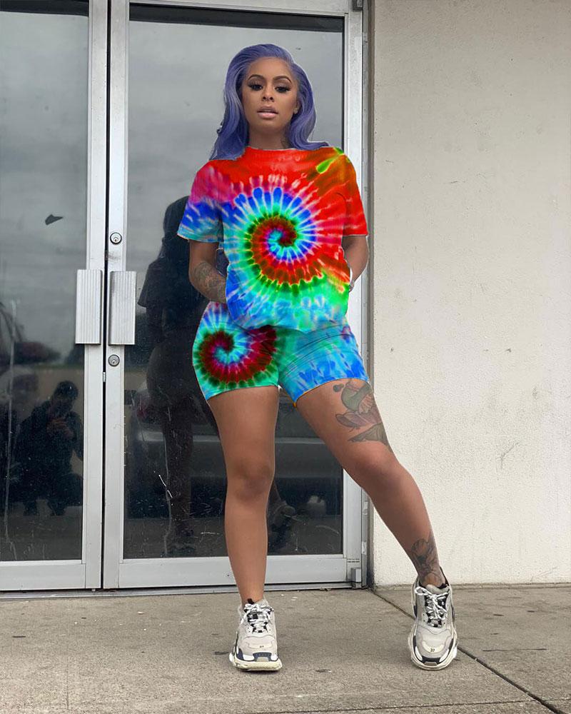 Hawaii Ready Tie Dye 2pc set