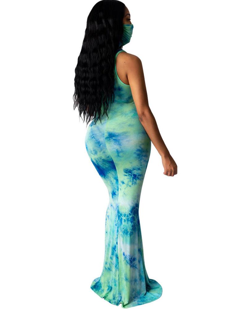 Tie Dye fish tail dress