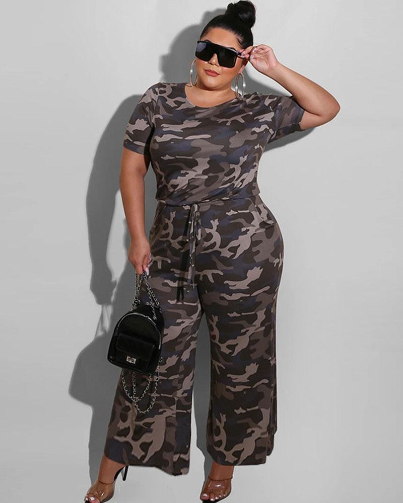 COCOON CAMO JUMPSUIT