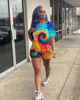 Hawaii Ready Tie Dye 2pc set