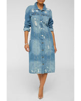 Denim Trench