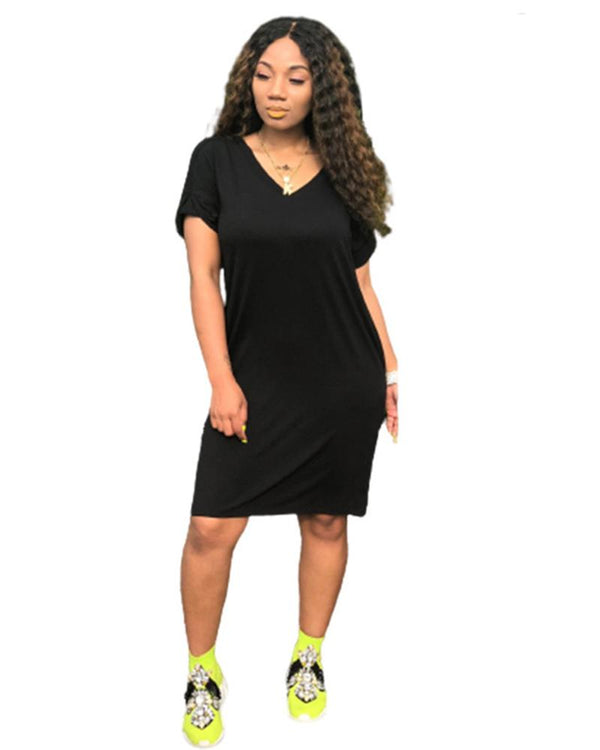 LAID t shirt dress