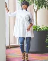 Express Yourself Shirt Dress